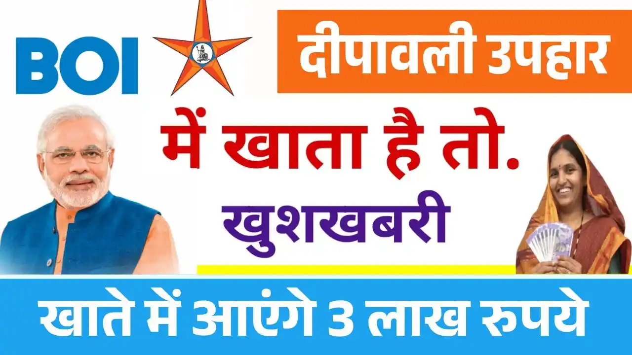 Bank of India 3 Lakh Personal Loan 2025